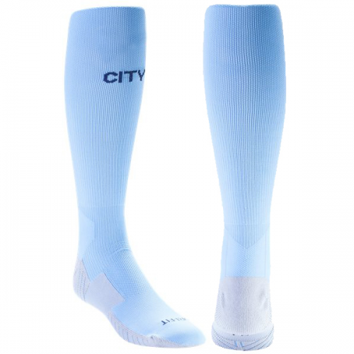 2017-18 Manchester City Home Socks
